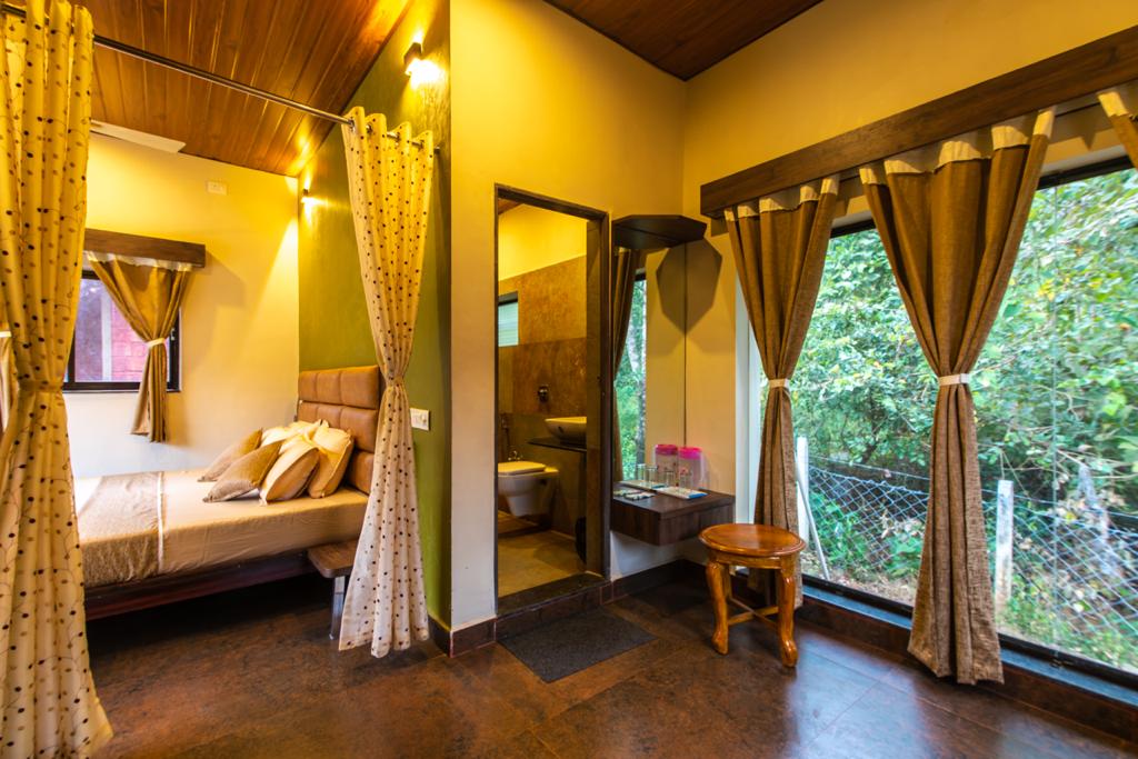 stay in dew drop jungle resort dandeli